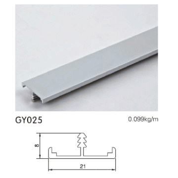 Perfil de perfil de aluminio para el gabinete de cocina